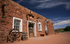 Hubbell trading point is national historic site located near Ganado, AZ, USA. Reservation trading points were often the only direct point of contact between Native and non-Native Americans until well into the 20th century. Traders facilitated rapid changes in the material culture of American Indian communities. <br> John Lorenzo Hubbells contribution as trader was significant. During his half century on the reservation, he was known for his honesty in business dealings, for his hospitality, and for his wise counsel to the Navajo.
