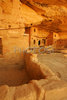 Balcony house is smaller cliff dwelling in Mesa Verde National park. Mesa Verde National Park was created to preserve the archeological heritage of the Ancestral Puebloans, both atop the mesas and in the cliffs dwellings below. The park includes over 4500 archeological sites, only 600 are cliff dwellings. Mesa Verde National park is located near Cortez, CO, USA.

