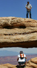 Mesa Arch in Canyonlands National Park. Canyonlands preserves a wilderness of rock at the heart of the Colorado Plateau. Water and gravity have been the prime architects of this land, cutting flat layers of sedimentary rock into hundreds of canyons, mesas, buttes, fins, arches, and spires. At center stage are two canyons carved by the Green and Colorado rivers. Surrounding the rivers are vast and very different regions, Island in the Sky on north, the Maze at west and the Needles at east. Canyonlands national park is located near Moab, Utah, USA.
