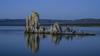 Mono Lake is located just east of small city Lee Vining, California, USA. John Muir described Mono Basin as Frost and fire working together in making of beaty. People are entranced by the strange but delicate tufa towers, spacious vistas, broad sandy beaches and flocks of birds.