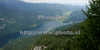 Bohinj lake seen from top of Vogel. Vogel is starting point of many hiking paths around Julian Alps and Triglav National Park in summer, and skiing resort in winter.
