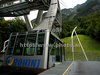 Vogel gondola waiting for new ride to top of Vogel. Vogel is starting point of many hiking paths around Julian Alps and Triglav National Park in summer, and skiing resort in winter.
