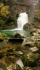 Waters of Radovna river are flowing through picturesque gorge of Blejski Vintgar. Carved into the steep walls of the gorge, the trail leeds you over bridges and through galleries just above tumultuous rapids and deep pools of crystal-clear water. The gorge ends at the 16meter high Sum Waterfall. Gorge of Blejski Vintgar is a protected natural site.
