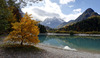 The lake Jasna is situated in an idyllic alpine valley just before the first turns of the road to the mountain passage Vrsic, which is the highest road passage in the Eastern Julian Alps. Jasna lake consists of two connected reservoirs that were made by taking away the gravel from the confluence of the creeks Velika and Mala Pisnica.

