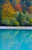 The lake Jasna is situated in an idyllic alpine valley just before the first turns of the road to the mountain passage Vrsic, which is the highest road passage in the Eastern Julian Alps. Jasna lake consists of two connected reservoirs that were made by taking away the gravel from the confluence of the creeks Velika and Mala Pisnica.
