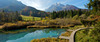 Zelenci is a spring and nature reserve near village of Kranjska Gora, Slovenia. Zelenci sprin is source of Sava river. <br> At Zelenci, water from the underground stream Nadiza emerges through the porous bottom of 2 meter deep lake, whose waters are noted for their deep, brilliant green. The spring and its surrounding area are named after this color, as zelen meaning green in Slovene.

