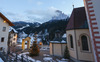 View to Saslong after end of the men downhill race of Audi FIS Alpine skiing World cup in Val Gardena, Italy. Men downhill race of Audi FIS Alpine skiing World cup 2013-2014 was held on Saturday, 21st of December 2013 on Saslong course in Val Gardena, Italy.
