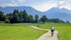 Kranj, cycling path leading to Kokrica.
