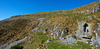 Mountains around Soriska Planina above Sorica, Slovenia, on late autumn day of 31st of October 2015.
