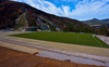 Planica nordic center in Planica, Slovenia, is getting its final shape. Eight ski jumping hills, and cross country skiing stadium, which turns into football field in summer, is getting ready for winter and FIS cross country skiing and ski jumping World cup races.
