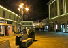 Christmas lights in Kranj, Maister square. (Maistrov trg)
