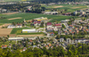 Smarjetna Gora (Mount St. Margaret) is a hill which rises above Kranj on the right bank of the Sava river. At the same time, it is also the last outgrowth of the Skoflja Loka hills. Its elevation is 646 m but according to different sources, it is 643 m.  <br> From the Bellevue hotel terrace, you can see at least one fifth of Slovenia in clear weather.
