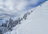 Pokljuka and slopes of Visevnik mountain, Slovenia, on morning of 12th of December 2020, after extensive snow fall, which brought more than 1.5m of snow to Julian Alps in the last several days.