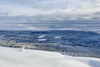 Pokljuka and slopes of Visevnik mountain, Slovenia, on morning of 12th of December 2020, after extensive snow fall, which brought more than 1.5m of snow to Julian Alps in the last several days.