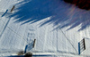 Aerial view to winter landscape near Kranjska Gora, Slovenia.