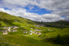 Views to Living, Italy, on cold and windy summer day of 24th of June 2023.