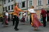 Finnish folk dance group Rimpparemmi was performing in city center of Kranj, Slovenia as part of cultural festival Carniola on 29. June 2006. Festival Carniola is held in Kranj, Slovenia every summer and this year takes place on various locations around city of Kranj, Slovenia between 17. June and 15. July 2006.
