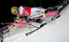 Winner Marlies Schild of Austria skiing in second run of Women Alpine skiing slalom FIS World Cup in Zagreb, Croatia. Snow queen trophy in Zagreb, Croatia was held in Sljeme, Croatia on 4th of January 2007.
