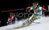 Kalle Palander of Finland skiing in first run of Men Alpine skiing slalom FIS World Cup in Schladming, Austria. Men slalom FIS Alpine skiing World Cup was held on 30th of January 2007 in Schladming, Austria.
