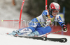 Karen Putzer of Italy skiing in first run of women giant slalom World Cup race in Maribor, Slovenia. First giant slalom run of 44th Golden Fox trophy and Women FIS Alpine skiing World Cup was held in Maribor, Slovenia, on 12th of January 2008.
