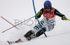 Monika Bergmann of Germany skiing in first run of women slalom World Cup race in Maribor, Slovenia. First slalom run of 44th Golden Fox trophy and Women FIS Alpine skiing World Cup was held in Maribor, Slovenia, on 13th of January 2008.
