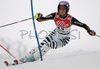 Maria Riesch of Germany skiing in first run of women slalom World Cup race in Maribor, Slovenia. First slalom run of 44th Golden Fox trophy and Women FIS Alpine skiing World Cup was held in Maribor, Slovenia, on 13th of January 2008.
