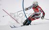 Jessica Honkonen of Finland skiing in first run of women slalom World Cup race in Maribor, Slovenia. First slalom run of 44th Golden Fox trophy and Women FIS Alpine skiing World Cup was held in Maribor, Slovenia, on 13th of January 2008.
