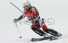 Jessica Honkonen of Finland skiing in first run of women slalom World Cup race in Maribor, Slovenia. First slalom run of 44th Golden Fox trophy and Women FIS Alpine skiing World Cup was held in Maribor, Slovenia, on 13th of January 2008.
