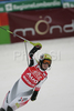 Winner Nicole Hosp of Austria skiing in second run of women slalom World Cup race in Maribor, Slovenia. Slalom race of 44th Golden Fox trophy and Women FIS Alpine skiing World Cup was held in Maribor, Slovenia, on 13th of January 2008.
