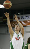 Teemu Rannikko (no. 9) of Union Olimpija throwing free throws during match of 7th round of Basketball Euroleague League between KK Union Olimpija, Ljubljana, Slovenia and DKV Joventut, Badalona, Spain . Match ended with victory of DKV Joventut, who defeated Union Olimpija with 67:69. Match between KK Union Olimpija and DKV Joventut was played in Tivoli Arena in Ljubljana, Slovenia on 7. December 2006.
