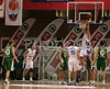 Dario Krejic (no.8) of Helios Domzale scoring during final match of Spar Cup between KK Union Olimpija, Ljubljana, Slovenia and Helios Domzale, Slovenia. Match ended with victory of Helios Domzale, who defeated Union Olimpija with XX:XX. Match between KK Union Olimpija and Helios Domzale was played in Kodeljevo hall in Ljubljana, Slovenia on 11. February 2007. during final match of Spar Cup between KK Union Olimpija, Ljubljana, Slovenia and Helios Domzale, Slovenia. Match ended with victory of Helios Domzale, who defeated Union Olimpija with 77:70. Match between KK Union Olimpija and Helios Domzale was played in Kodeljevo hall in Ljubljana, Slovenia on 11. February 2007.

