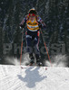 Maxim Tchoudov of Russia skiing during men sprint race of e.on Ruhrgas IBU Biathlon World cup which was held on Pokljuka, Slovenia on 8.March 2006.
