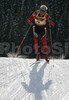 Klemen Bauer of Slovenia skiing during men sprint race of e.on Ruhrgas IBU Biathlon World cup which was held on Pokljuka, Slovenia on 8.March 2006.
