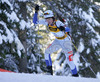Seon-Su Kim of Korea skiing during women sprint race of e.on Ruhrgas IBU Biathlon World cup which was held on Pokljuka, Slovenia on 9.March 2006.
