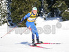 Kaisa Makarainen of Finland skiing during women sprint race of e.on Ruhrgas IBU Biathlon World cup which was held on Pokljuka, Slovenia on 9.March 2006.
