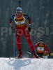 Ann Kristin Flatland of Norway skiing during women sprint race of e.on Ruhrgas IBU Biathlon World cup which was held on Pokljuka, Slovenia on 9.March 2006.

