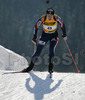 Olga Anisimova of Russia skiing during women sprint race of e.on Ruhrgas IBU Biathlon World cup which was held on Pokljuka, Slovenia on 9.March 2006.
