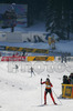 Tamara Baric of Slovenia skiing during women sprint race of e.on Ruhrgas IBU Biathlon World cup which was held on Pokljuka, Slovenia on 9.March 2006.
