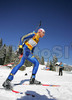 Third placed Carl Johan Bergman of Sweden skiing during men pursuit race of e.on Ruhrgas IBU Biathlon World cup which was held on Pokljuka, Slovenia on 11.March 2006.
