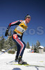 Michael Roesch of Germany skiing during men pursuit race of e.on Ruhrgas IBU Biathlon World cup which was held on Pokljuka, Slovenia on 11.March 2006.

