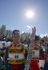 Portrait of Jay Hakkinen of Usa after men pursuit race of e.on Ruhrgas IBU Biathlon World cup which was held on Pokljuka, Slovenia on 11.March 2006.
