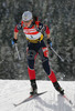 Winner Sandrine Bailly of France skiing during women pursuit race of e.on Ruhrgas IBU Biathlon World cup which was held on Pokljuka, Slovenia on 11.March 2006.
