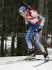 Second placed Björn Ferry of Sweden skiing in men sprint race on Pokljuka, Slovenia. IBU Biathlon World Cup sprint race was held on Pokljuka, Slovenia on 18th of January 2007.
