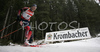 Lowell Bailey of USA skiing in men sprint race on Pokljuka, Slovenia. IBU Biathlon World Cup sprint race was held on Pokljuka, Slovenia on 18th of January 2007.
