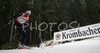 Lois Habert of France skiing in men sprint race on Pokljuka, Slovenia. IBU Biathlon World Cup sprint race was held on Pokljuka, Slovenia on 18th of January 2007.
