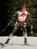 Winner Kati Wilhelm of Germany skiing in women pursuit race on Pokljuka, Slovenia. IBU Biathlon World Cup sprint race was held on Pokljuka, Slovenia on 19th of January 2007.
