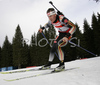 Sven Fischer of Germany skiing in men pursuit race on Pokljuka, Slovenia. IBU Biathlon World Cup sprint race was held on Pokljuka, Slovenia on 20th of January 2007.
