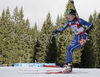 Kaisa Mäkäräinen of Finland skiing in women mass start race on Pokljuka, Slovenia. IBU Biathlon World Cup sprint race was held on Pokljuka, Slovenia on 21th of January 2007.
