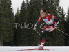 Zina Kocher of Canada skiing in women mass start race on Pokljuka, Slovenia. IBU Biathlon World Cup sprint race was held on Pokljuka, Slovenia on 21th of January 2007.

