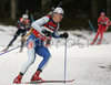 Janez Maric of Slovenia skiing in men mass start race on Pokljuka, Slovenia. IBU Biathlon World Cup sprint race was held on Pokljuka, Slovenia on 21th of January 2007.
